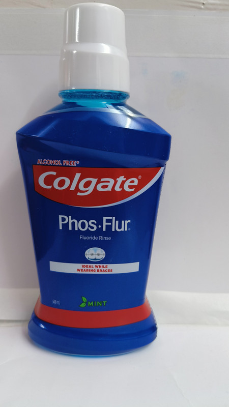 Colgate PHOSFLUR IDEAL WHILE WEARING BRACES – MINT (500 ml)