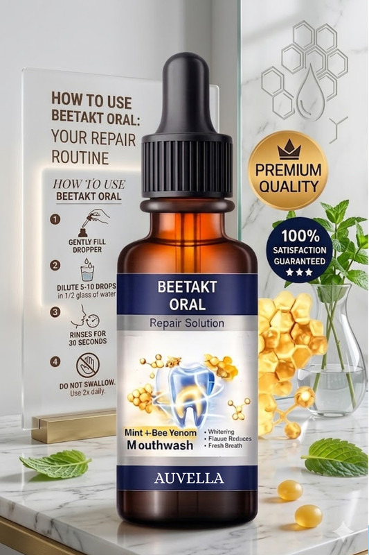 Auvella Beetakt Dental Care Drops for Teeth & Gum Protection - MINT(30 ml)