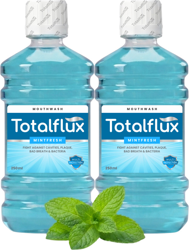 Totalflux Mintfresh Mouthwash - Mint(250 ml)