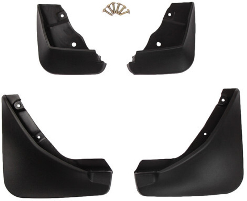 TECHO Mud Flap For Tata NA 2021(Black)