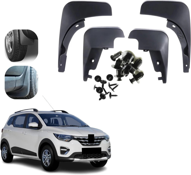 KYLO Mud Flap For Renault Triber RXT NA(Black)