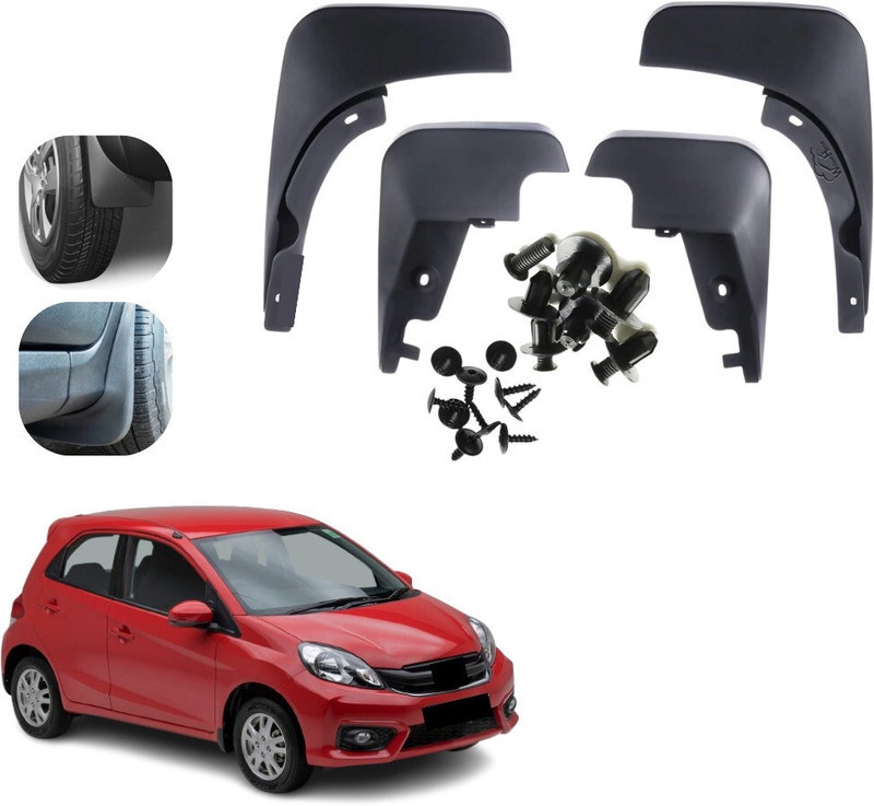 KYLO Mud Flap For Honda Brio NA(Black)