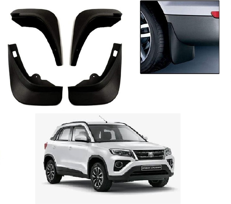 ROSHNEER ENTERPRISES Mud Flap For Toyota Urban Cruiser 2020(Black)