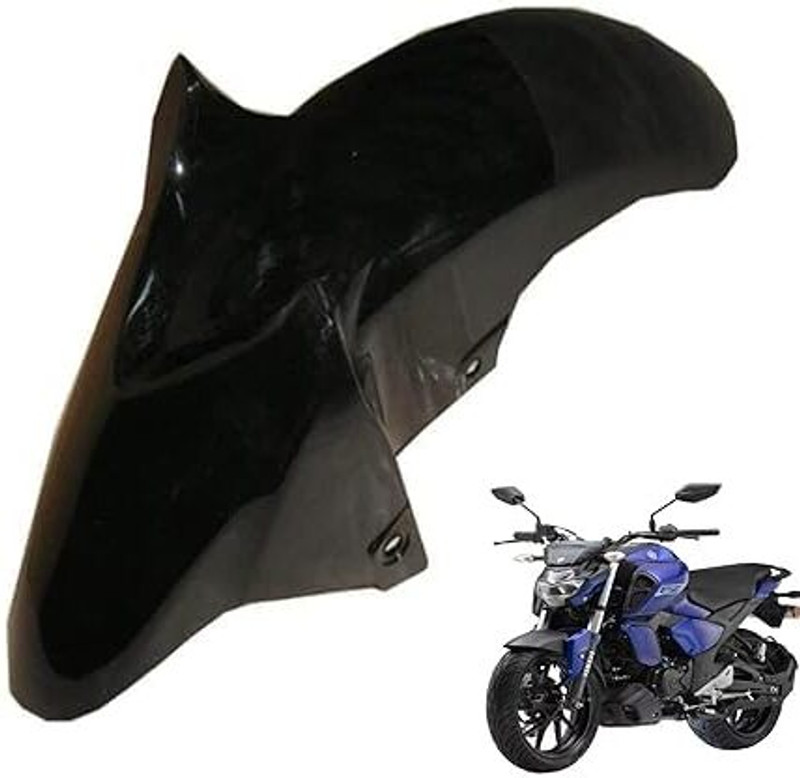 Pratham auto care Rear Mud Guard For Yamaha FZ 2005(Black)