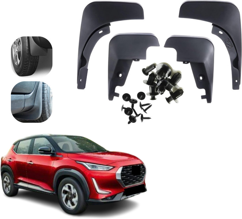 KYLO Mud Flap For Nissan Magnite NA(Black)