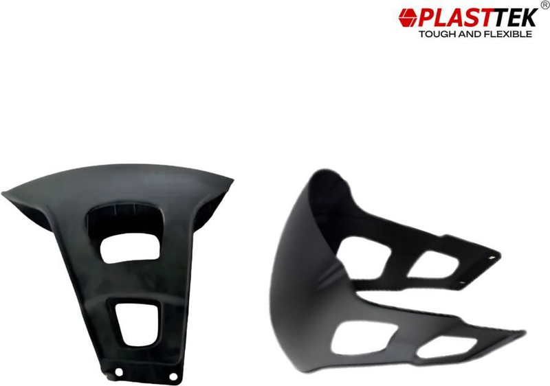 PLASTTEK Rear Mud Guard For Bajaj Pulsar 2012(Black)