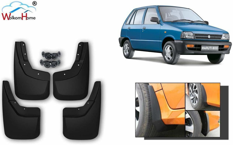 Motobridg Mud Flap For Suzuki 800 2018, 2019, 2020, 2021, 2022, 2023, 2024(Black)