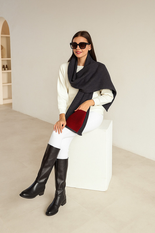 Vesture Applique Women Muffler