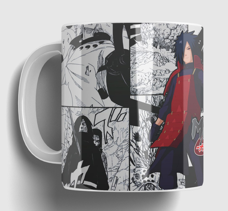 TheGens Madara Coffee Cup | Naruto Print Gift for Anime Fans and Coffee Lovers Ceramic Coffee Mug(350 ml)