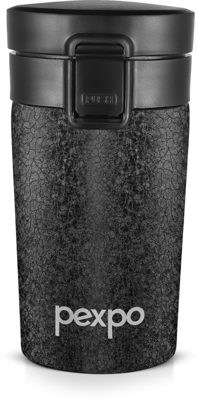 pexpo Cocoa Vacuum Insulated ISI Certified Hot & Cold Spill Proof Stainless Steel Coffee Mug(260 ml)