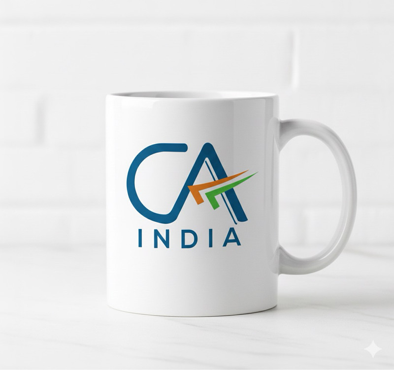 Manav gifts CA india white ceramic mug Ceramic Coffee Mug(325 ml)