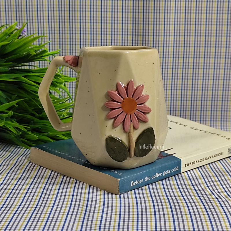 Uroozahmadshop Handmade Ceramic Ceramic Coffee Mug(300 ml)