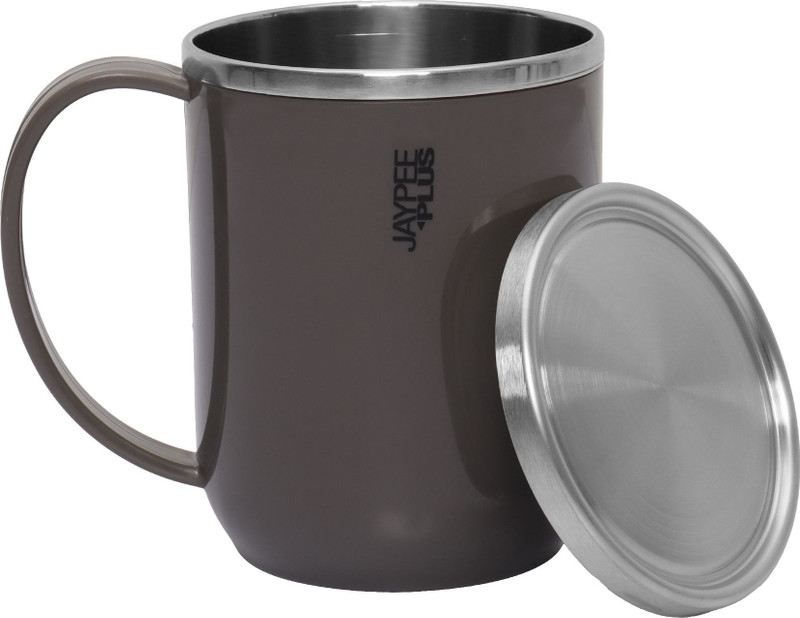 Jaypee Plus Cupshup Stainless Steel Coffee Mug(400 ml)