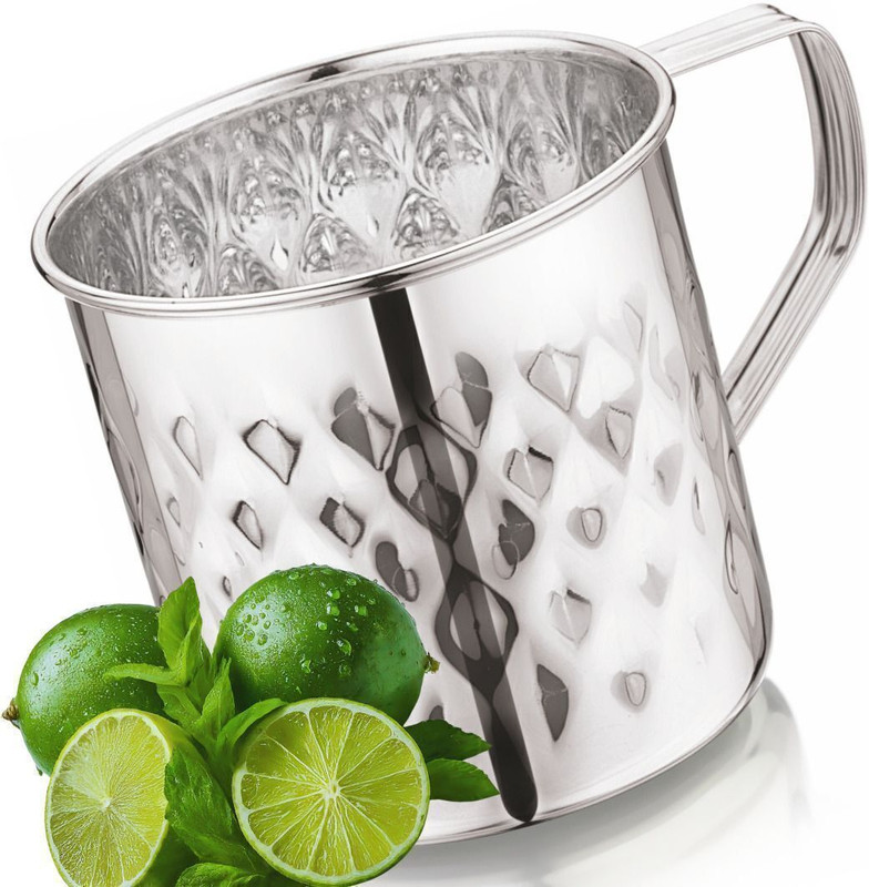 MUKTI STEEL Drinking & Serving, Deluxe Stainless Steel Coffee Mug(700 ml)