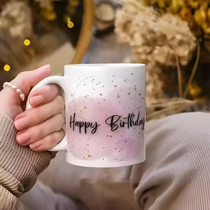AVISTRA Happy Birthday Perfect Birthday Ceramic Coffee Mug(330 ml)