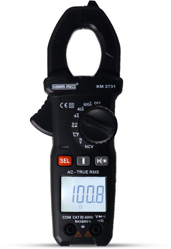 Kusam-meco KM 2731 N Digital Multimeter(Black 4000 Counts)