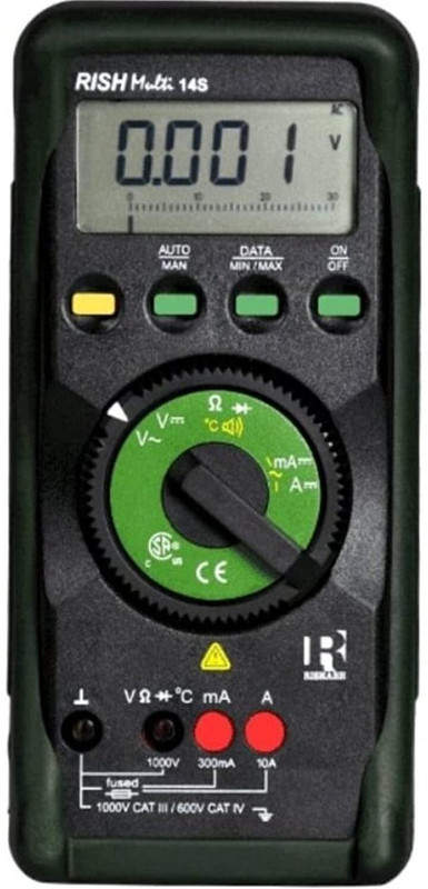Rishabhh multi 14s Digital Multimeter(2000 Counts)