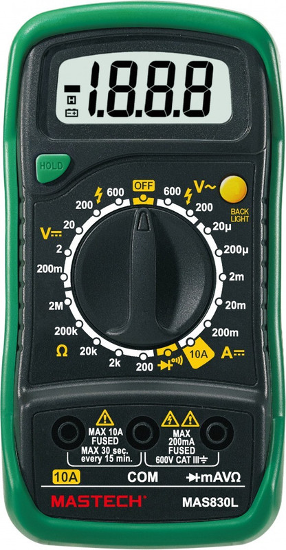 Mastech Tls-Mct-Mltm-75 Digital Multimeter(Green 2000 Counts)