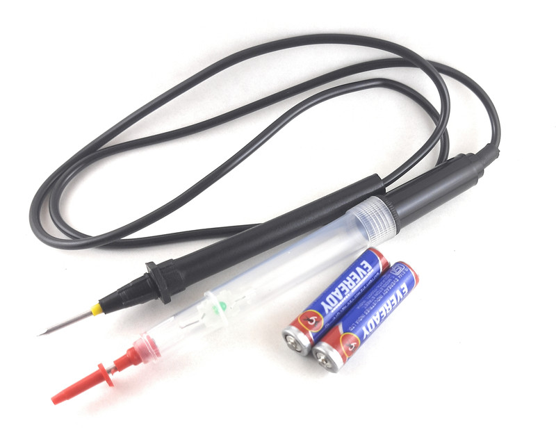SAMAES Continuity Tester / Fault Finder with 2 pics AAA Battery, Tester length 1 Meter Analog Multimeter(2000 Counts)