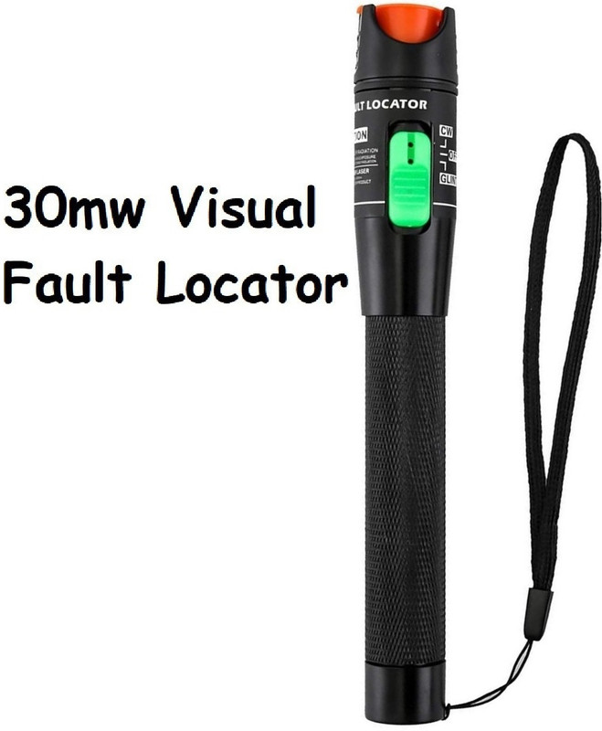 Techtest 30mw Visual Fault Locator Digital Multimeter(Multicolor 2000 Counts)