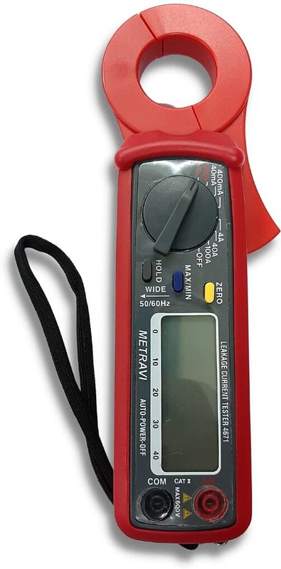 Metravi DT-4671 Digital AC Leakage Current Meter Digital Multimeter(Multicolor 3200 Counts)