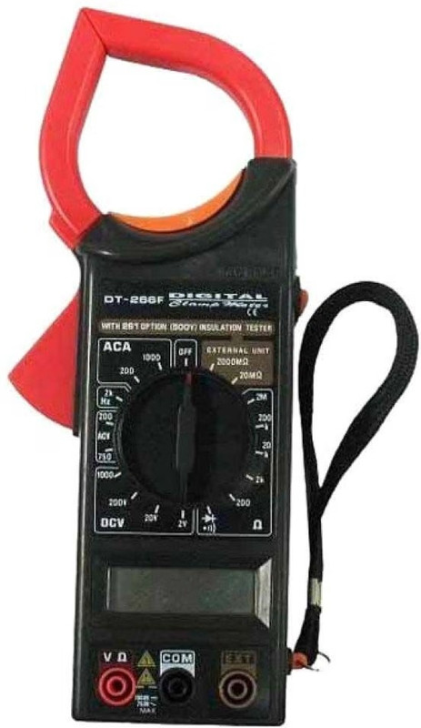 EmmEmm 500V Insulation Tester unit Digital Clamp Metre Digital Multimeter(Black 2000 Counts)