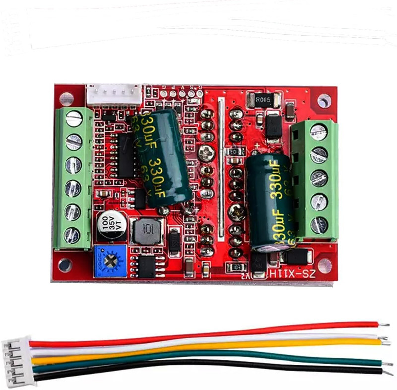 amiciSmart DC 6-60V 400W BLDC Three-Phase Brushless Motor Controller with PWM Multipurpose Controller