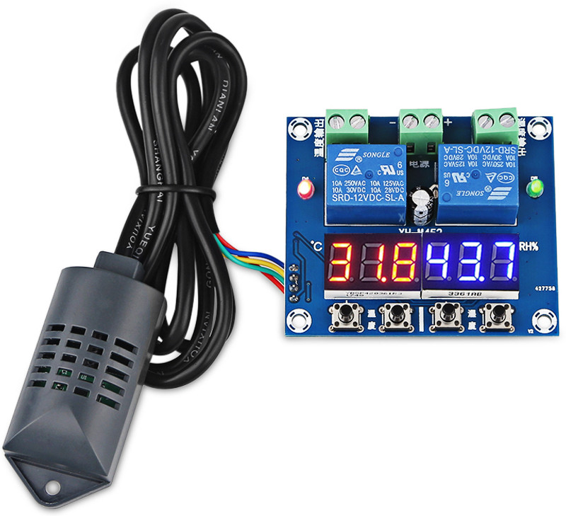TM&W XH-M452 Thermostat Temperature Humidity Thermometer Hygrometer DC 12V 1 pcs Multipurpose Controller