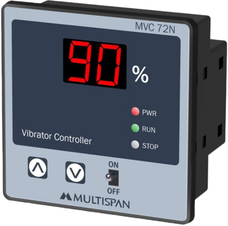 Multispain MVC-72N Digital Vibrator Controller, 5A, 72x72mm, Panel Mount, Wired Type Multipurpose Controller