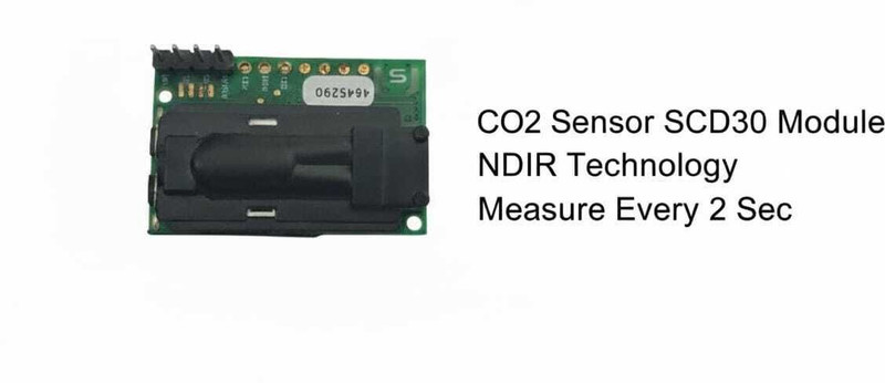 SENSIRION SCD30 NDIR CO2 sensor measuring CO2, temperature and humidity every 2 sec Multipurpose Controller