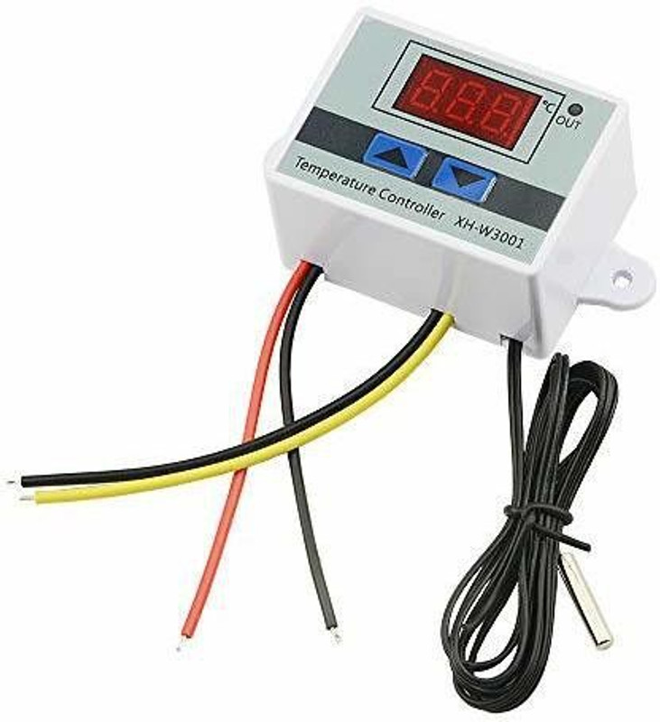 Real Instruments XH-W3001 Digital Temperature Controller Thermostat NTC Sensor Probe 220V 10A Multipurpose Controller