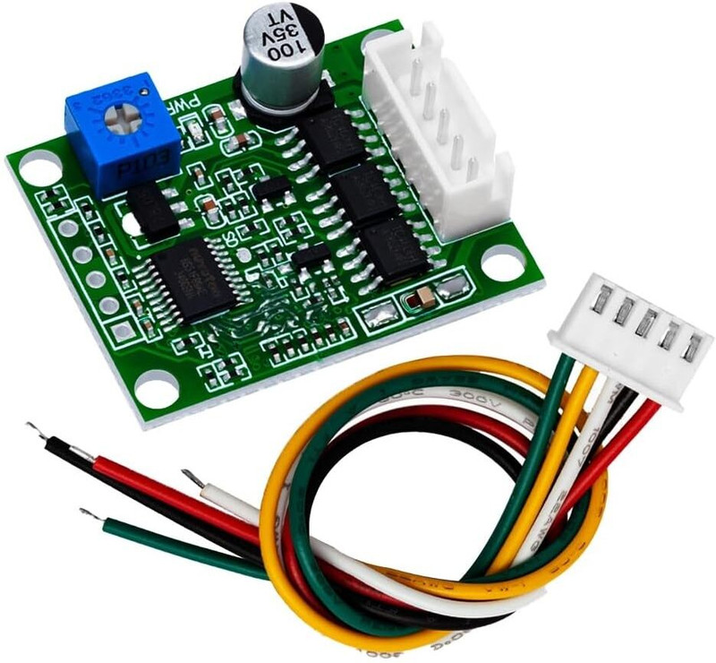 amiciSmart DC 6-20V 60W Brushless Motor Driver Board – 3A BLDC Speed Controller Multipurpose Controller