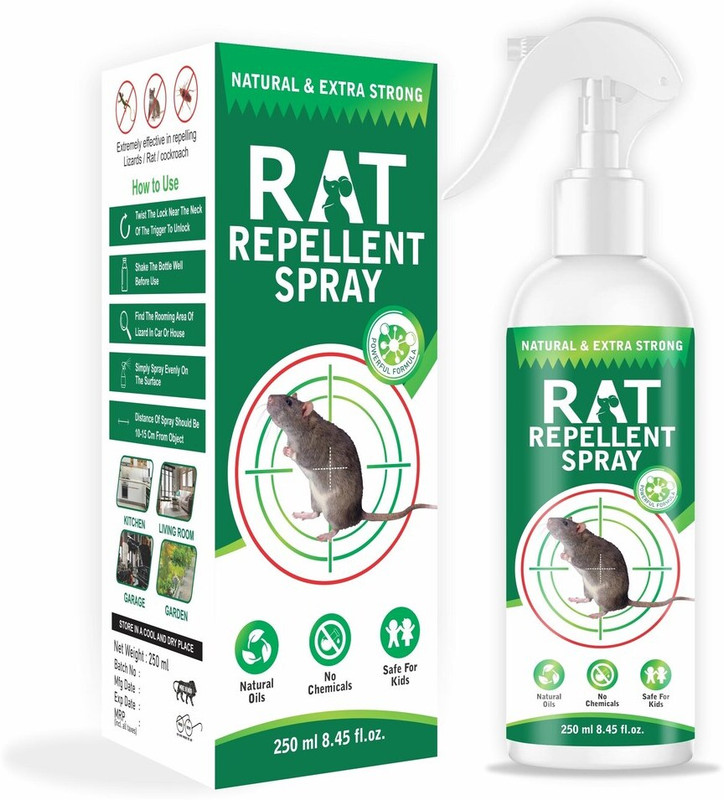 FIXILY Rat Repellent for Home Spray Pest Control Multipurpose Controller