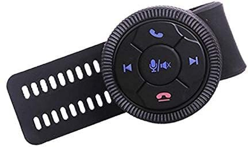 QAWACHH Steering Wheel Controller Universal Button Key Remote, Universal for car Round Multipurpose Controller