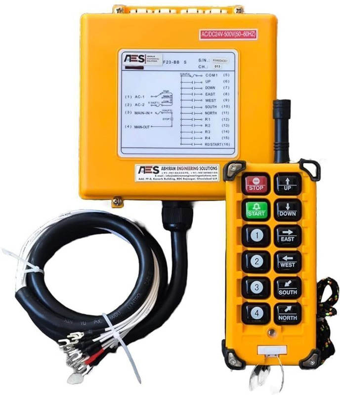 AES Wireless Remote Control Hoist System| Crane Hoist Switch Controller| Multipurpose Controller