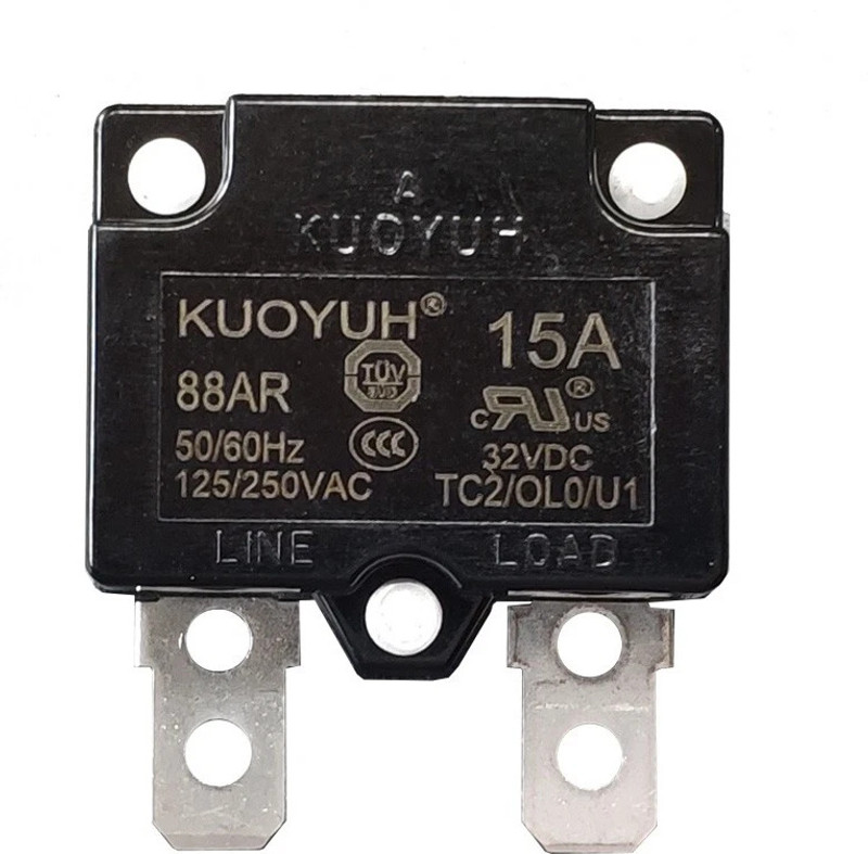 KUOYUH Circuit Breaker 88AR 15A Series 125/250VAC 50/60Hz 32VDC Multipurpose Controller