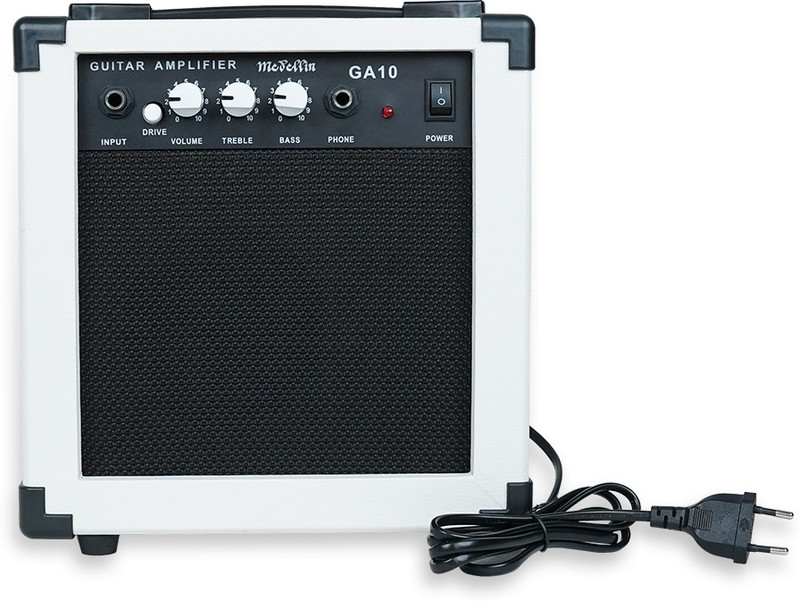 Medellin GA10 10W Portable Guitar Amplifier with Clean and Overdrive Guitar Amplifier