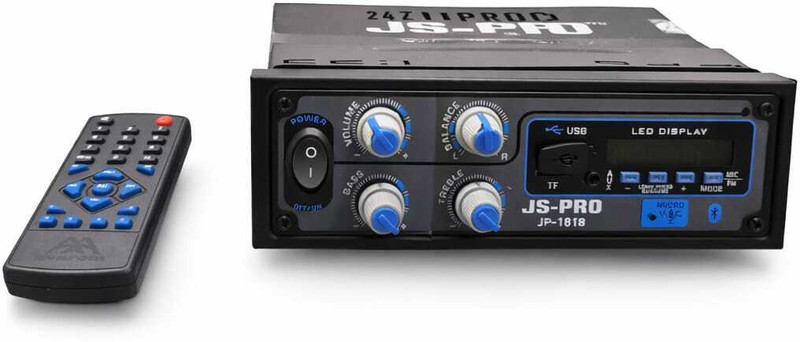 JS PRO JP 1818 60 W AV Control Amplifier(Black)