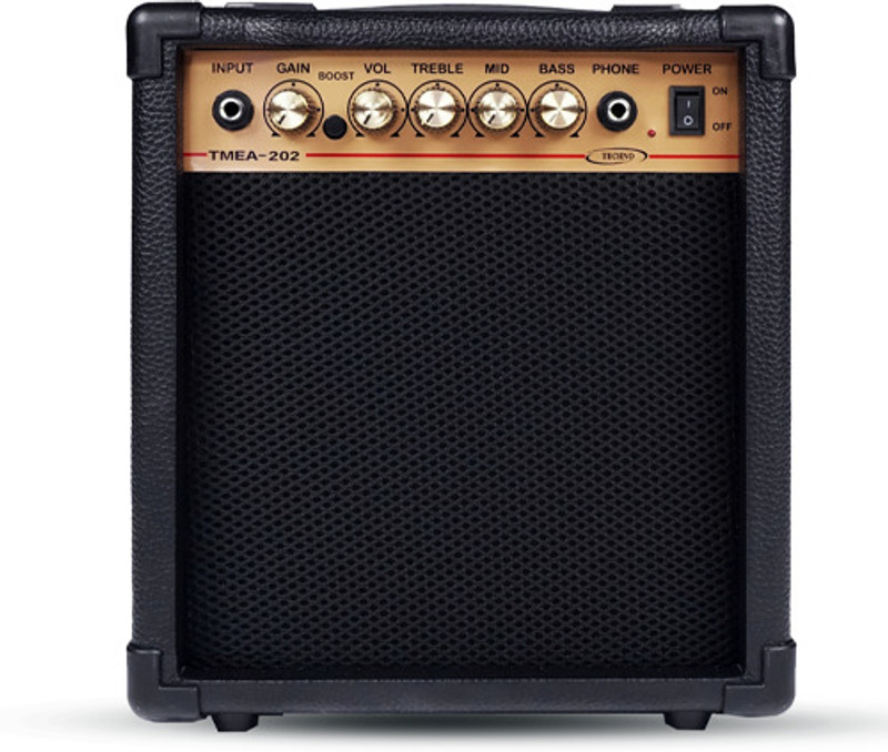 TECHNO RJ-TC-TMEA202-15W Guitar Amplifier 6 Speaker, EQ Controls (Bass,Mid,Treble) Bass Amplifier