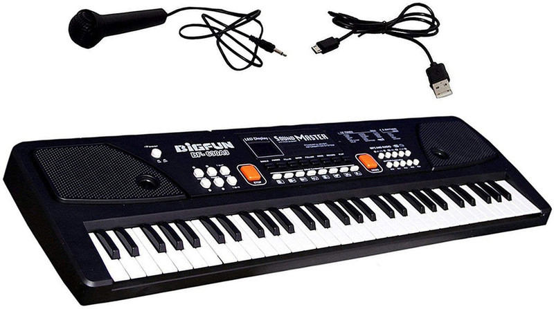 Paramount Gallery Digital Music Piano for Kids with Microphone Keyboard for Beginners Digital Music Piano for Kids with Microphone Keyboard f_pk711 Analog Portable Keyboard(37 Keys)