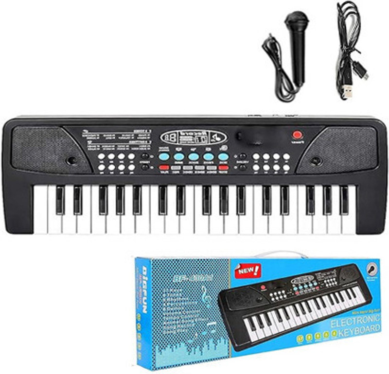 JR CLUB Electronic Piano Beginner Boys and Girls Educational Toys Gifts Party Toys Electronic Piano Beginner Boys and Girls Educational Toys Gifts Party Toys Analog Portable Keyboard(37 Keys)