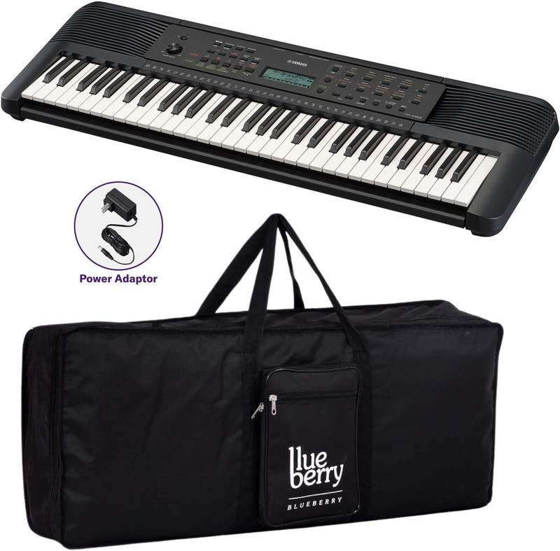 YAMAHA PSR-I300 With Blueberry KB-50 Bag, Digital Portable Keyboard(61 Keys)