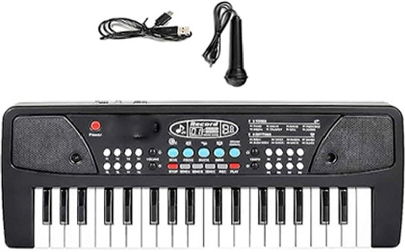 STAR VENTURE Keyboard Piano With Microphone Musical Instrument Gifts Toys Girls Keyboard Piano With Microphone Musical Instrument Gifts Toys Girls Analog Portable Keyboard(37 Keys)