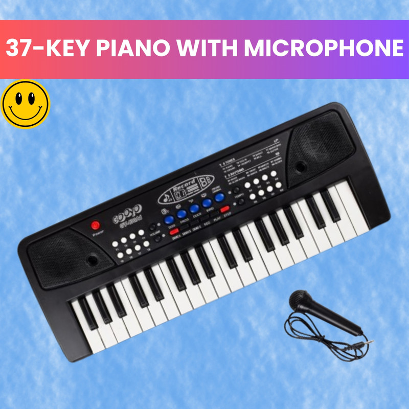 FRONY Piano Keyboard with Mic, 37 Keys 8 Tones Portable Electronic Toy For kidsG216 Piano Keyboard with Mic, 37 Keys 8 Tones Portable Electronic Toy For kidsG216 Analog Portable Keyboard(37 Keys)