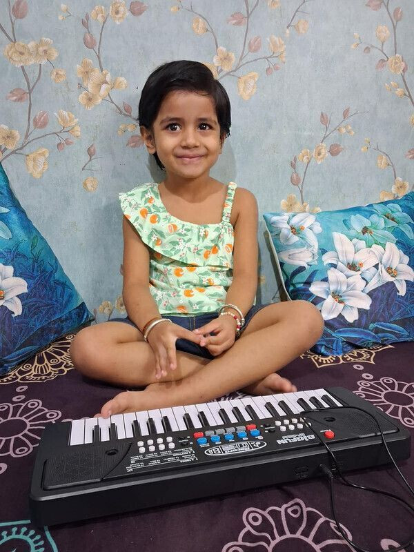 SALEOFF SALEOFF104193_@_1182 The 37 Key Piano Keyboard Toy with Recording, Mic and USB Cable for Power-109 Analog Digital Piano(44 Keys)