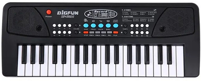 STAR VENTURE Musical Instrument Hot Sell Electronic Organ Piano Professional Electric Piano Hot Sale Electronic Toys Piano Kids Simulation Musical Piano Instrument Toy Set Analog Portable Keyboard(37 Keys)