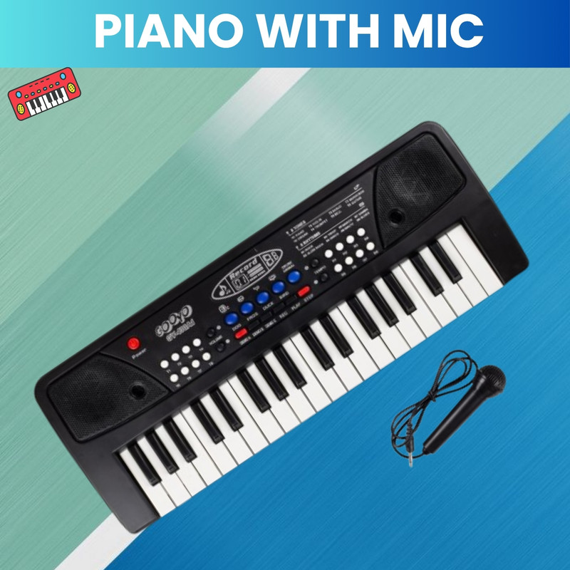 FRONY Piano Keyboard with Mic, 37 Keys 8 Tones Portable Electronic Toy For kidsG216 Piano Keyboard with Mic, 37 Keys 8 Tones Portable Electronic Toy For kidsG216 Analog Portable Keyboard(37 Keys)