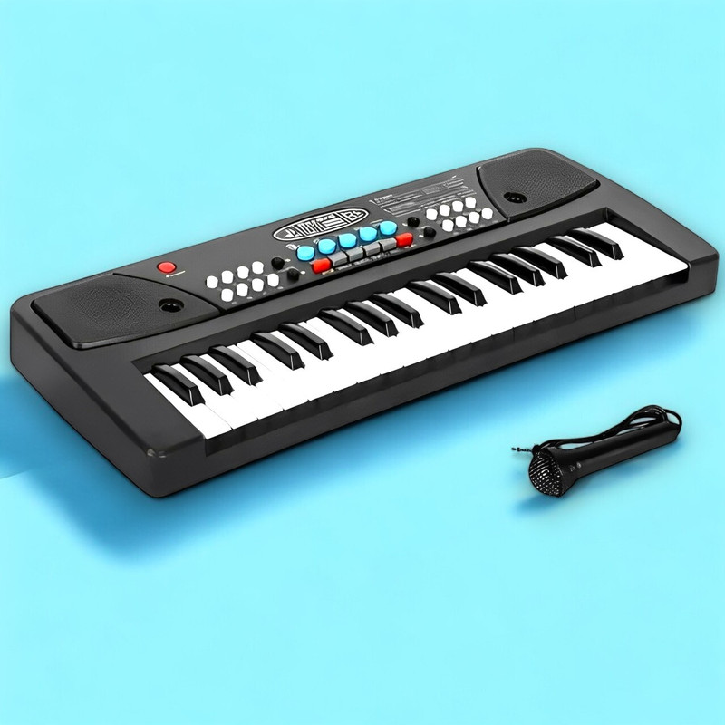 Nilesawar X155 Key Electronic Piano Keyboard Toy with Microphone & Song Recording Feature Toy with Microphone, USB Power Cable & Sound Recording Function Analog Portable Keyboard(37 Keys)