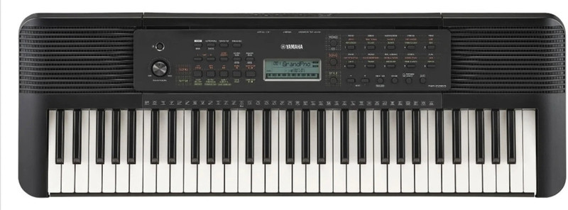 YAMAHA F-52 + CARRY CASE + DOUBLE PIPE STAND + 5 LED LIGHTS F - 52 Digital Portable Keyboard(61 Keys)