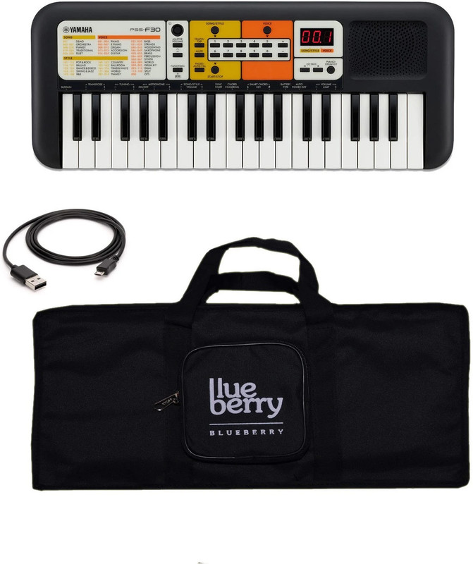 YAMAHA PSS-F30 With KB10 Bag, Digital Portable Keyboard(37 Keys)